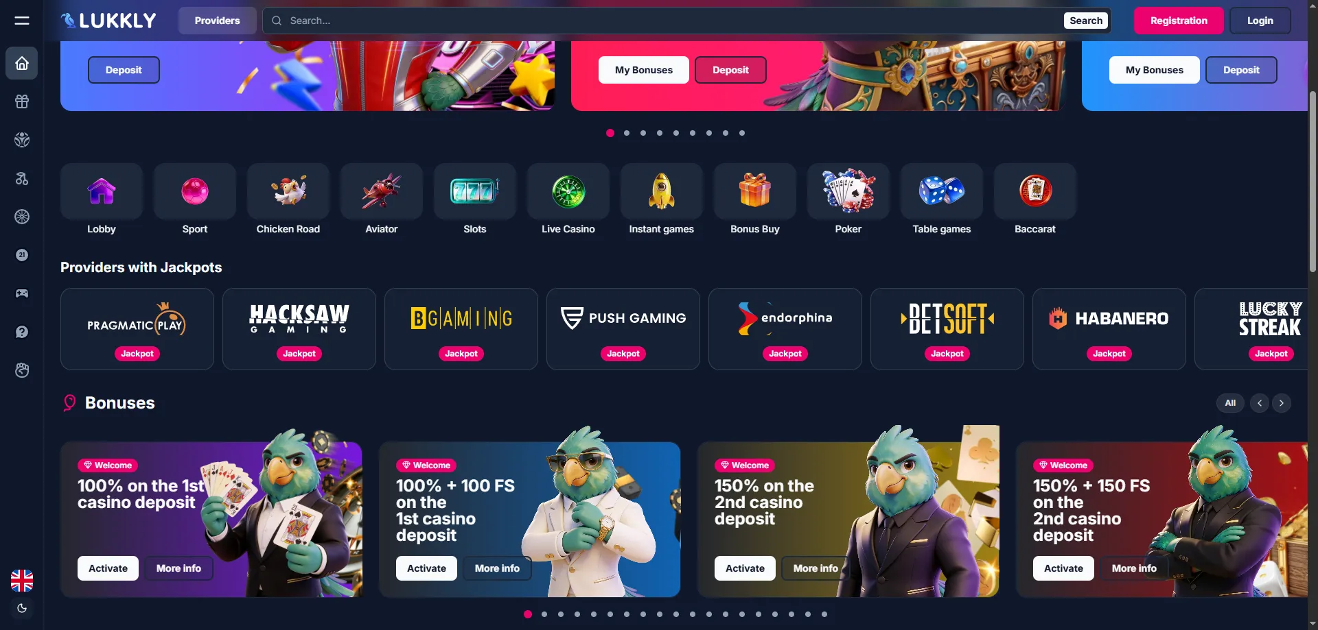 Lukkly Casino live dealer tables &mdash; roulette blackjack baccarat